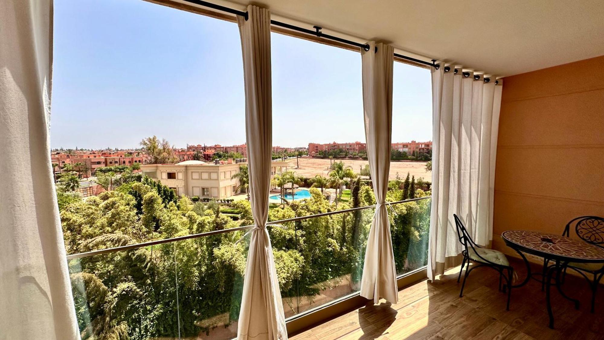 Pearl Garden Cozy Panoramic Charming Sunny Terrace Piscine Apartment Marrakesh