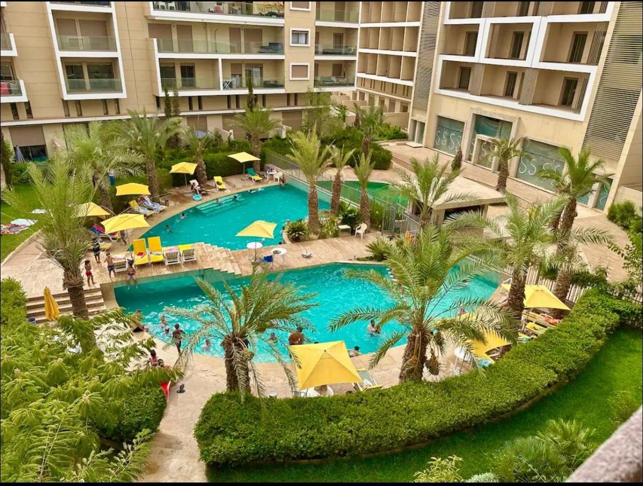 Apartment Pearl Garden Cozy Panoramic Charming Sunny Terrace Piscine Marrakesh