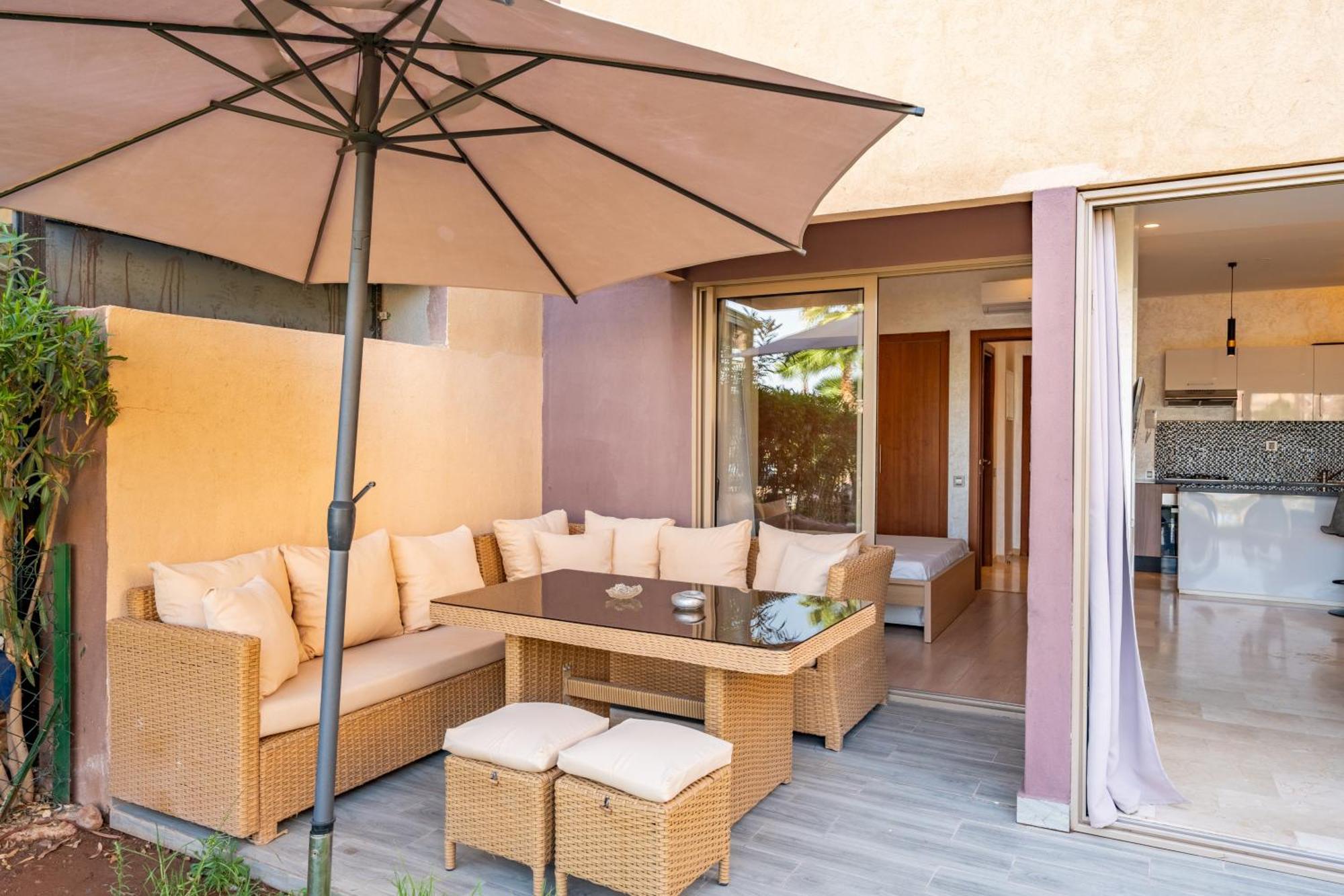 Relax Front Of Pool - Golf- Fiber Optic Appartement Marrakesh