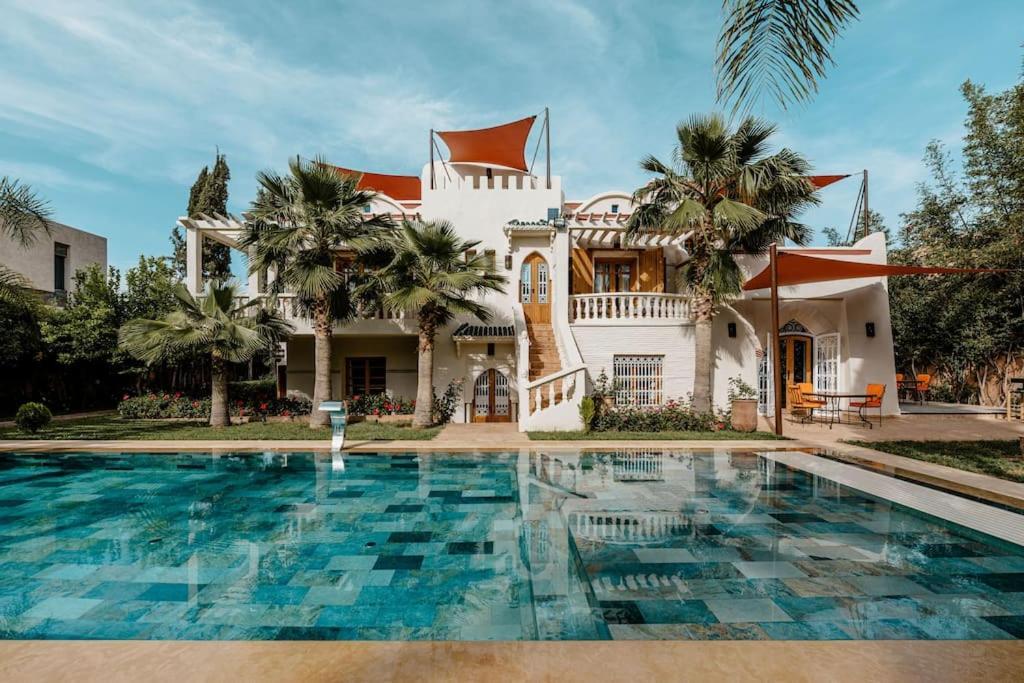 D'oz Pour 12 Personnes Golf Amelkis Villa Marrakesh