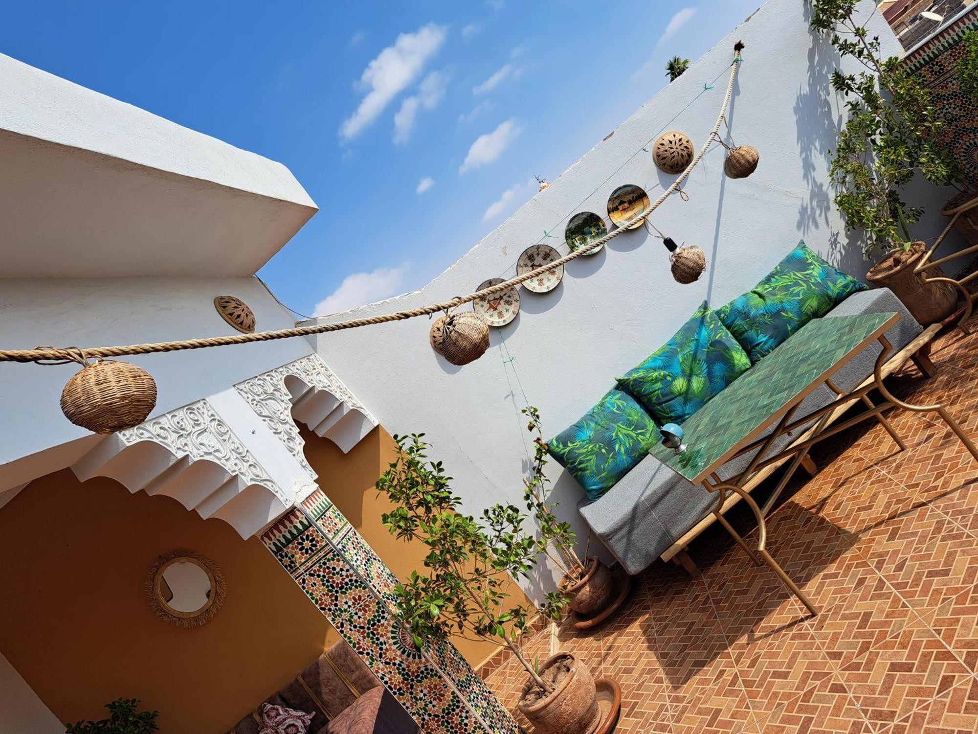 Riad Rooftop Terrace Green House Marrakesh