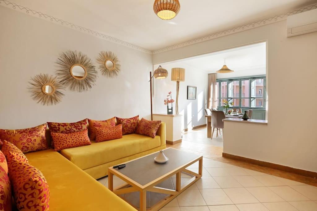 Elegant&familial Appt Hivernage Pool Location Marrakesh