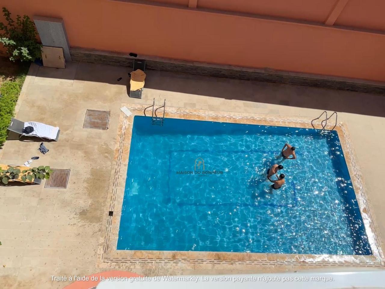 Apartment F3 De Luxe A Gueliz - 5 Min De La Gare - Piscine, Wifi, Parking Au Coeur De Marrakech Marrakesh