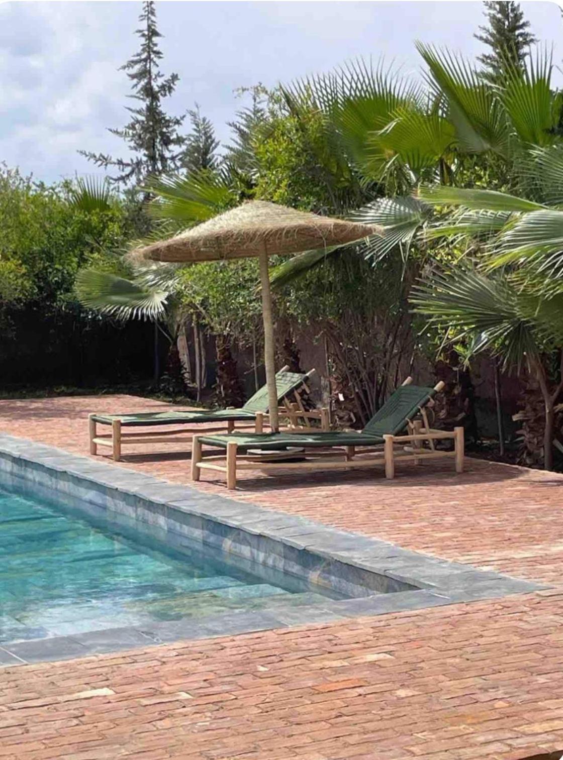Villa Mauresque Jardin Luxuriant Et Piscine Privee Marrakech Marrakesh
