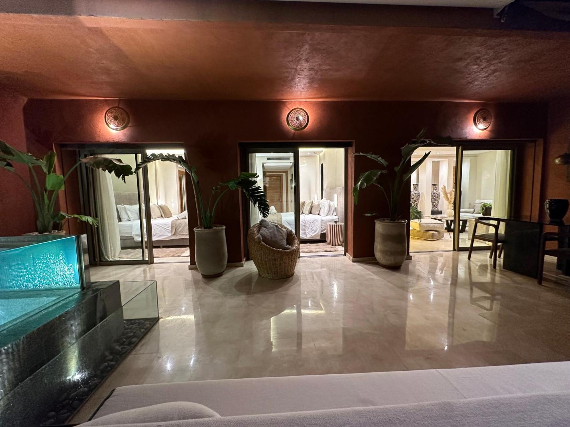Nacarat Centre Gueliz 2br
