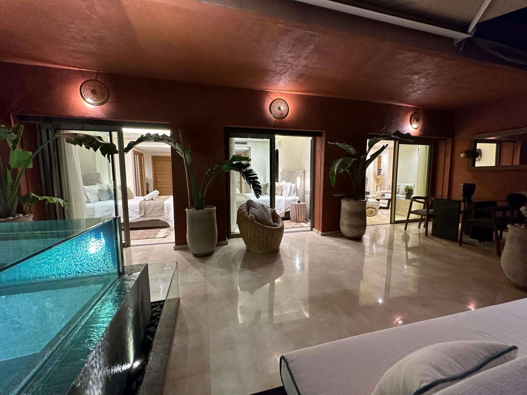 Nacarat Centre Gueliz 2br Appartamento Marrakesh