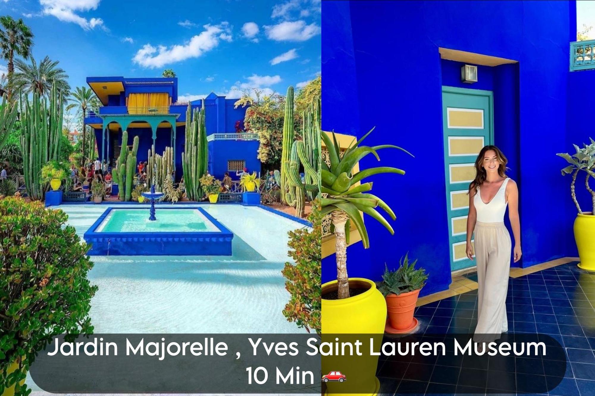 Apartment Oranger Family House Center, Private Large House, Terasse Garden View, Free Parking Marrakesh