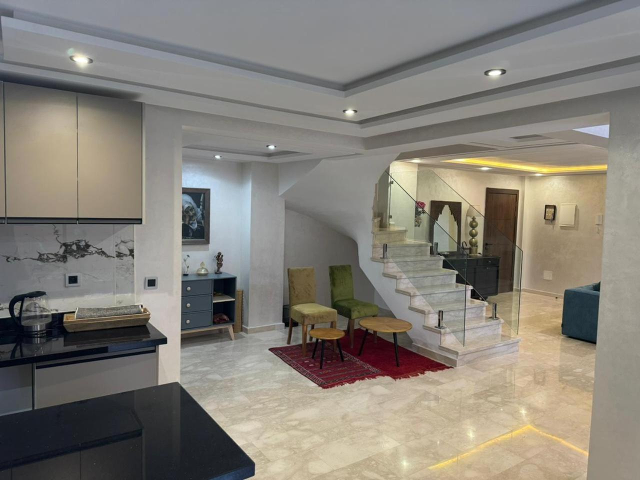 Modern Hivernage Duplex With Private Pool Appartement Marrakesh