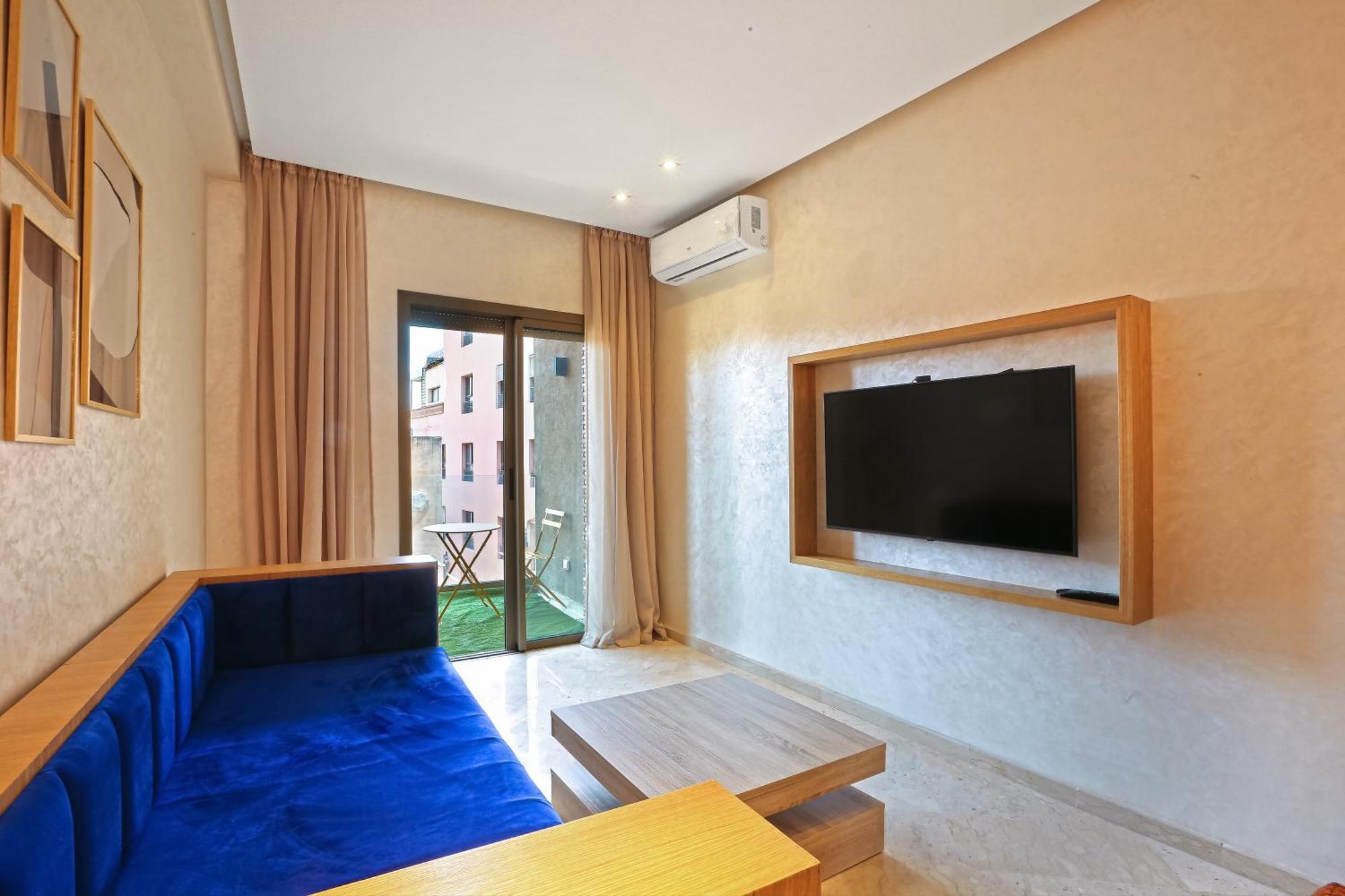 Appartement Elegant Et Securise Au Centre De Marrakech Marrakesh