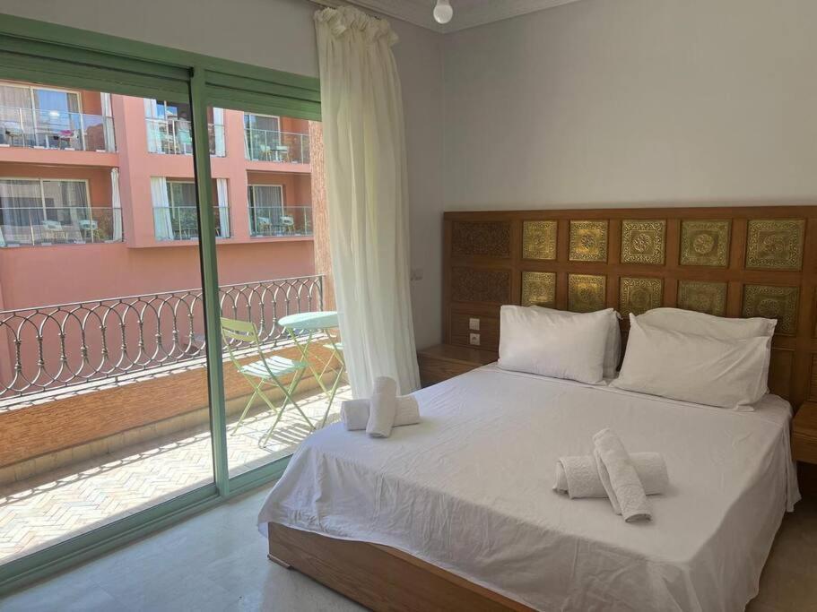 Appartement Bel Meuble Avec Piscine, L'hivernage A Marrakech