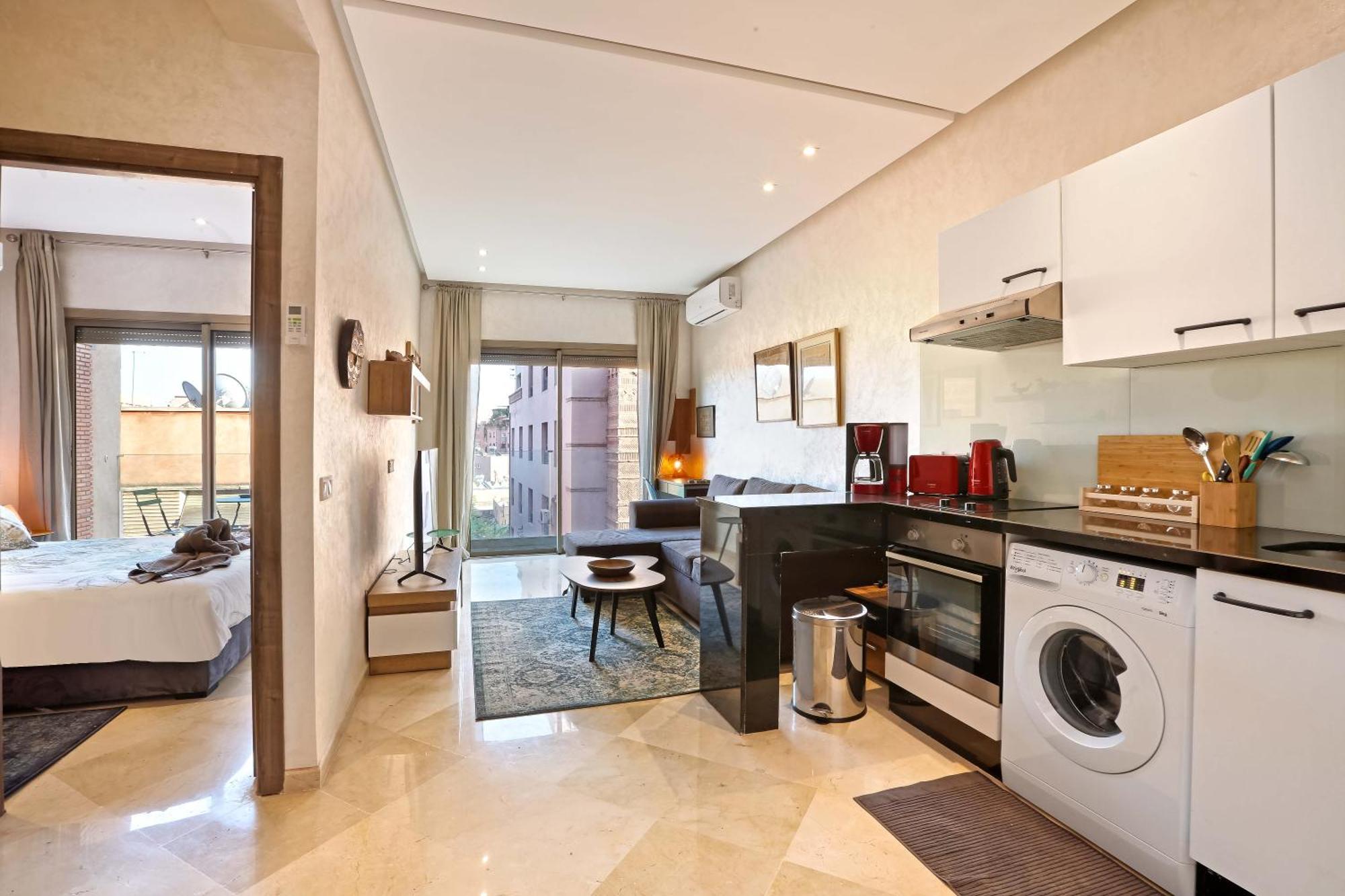 Elegant Et Securise Au Centre De Marrakech Apartment *