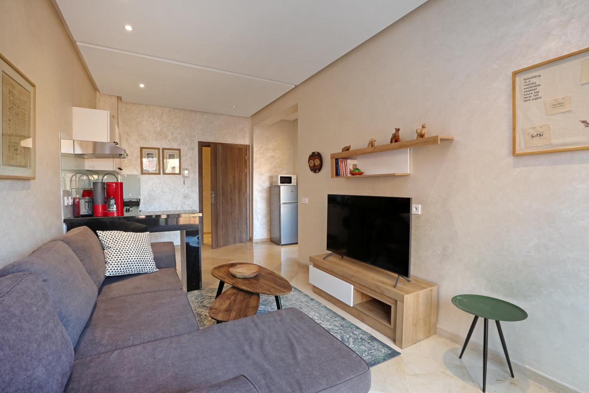 Appartement Elegant Et Securise Au Centre De Marrakech *