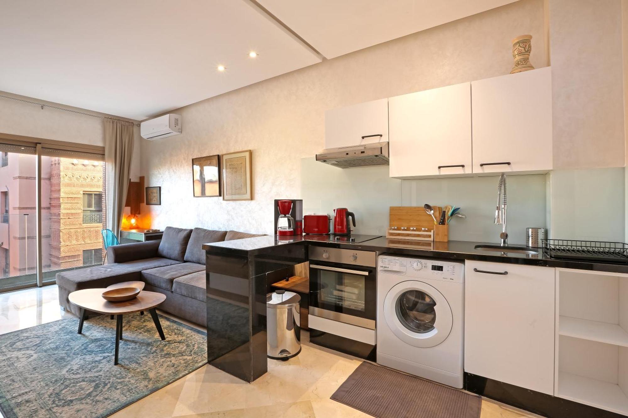 Appartement Elegant Et Securise Au Centre De Marrakech *