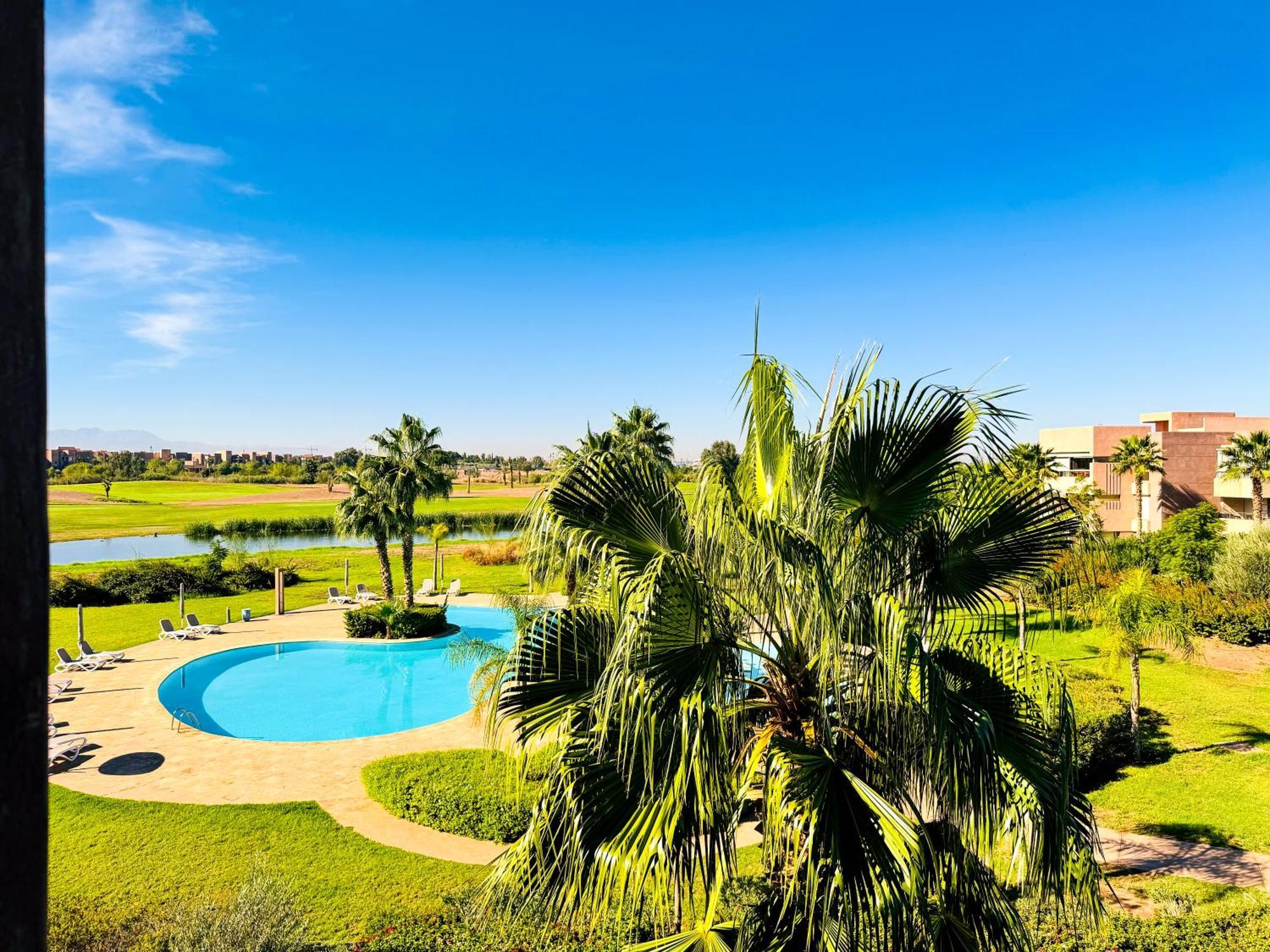Elegant Familial Avec Vue Sur Golf Et Piscine - Prestigia Opale, Marrakech Apartment Marrakesh