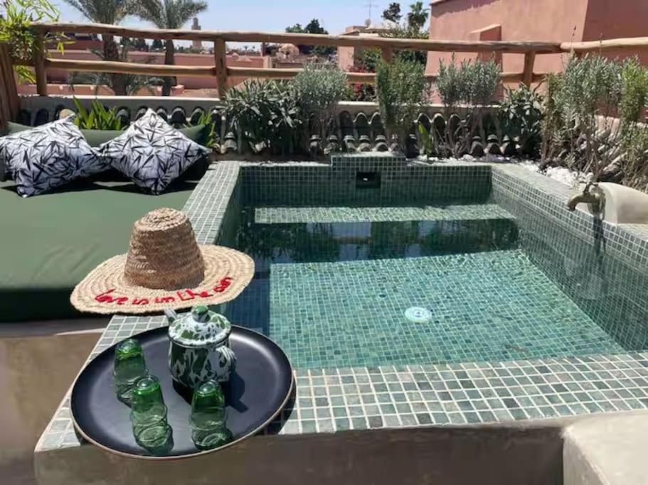 Ptit Kech, Bassin Terrasse - Petits Dejeuners Vakantiehuis Marrakesh