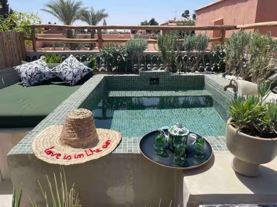 Ptit Kech, Bassin Terrasse - Petits Dejeuners Vakantiehuis Marrakesh