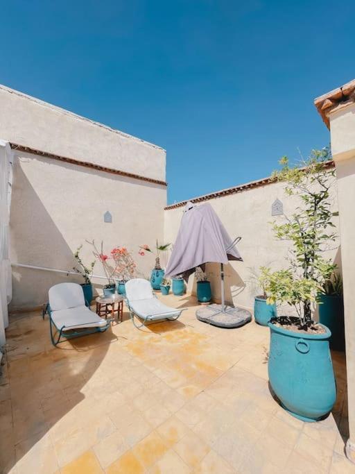 Bouhalla 240m2 In Der Medina Mit Terrasse Marrakesh