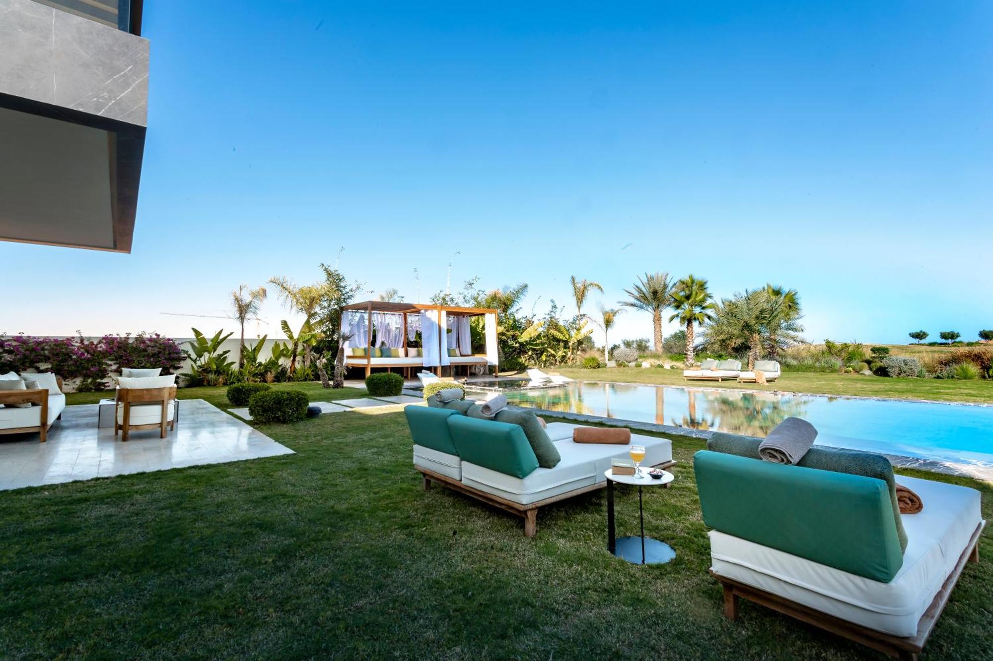 De Luxe A Marrakech, Piscine Jacuzzi, Vue Golf A Amelkis Marrakesch