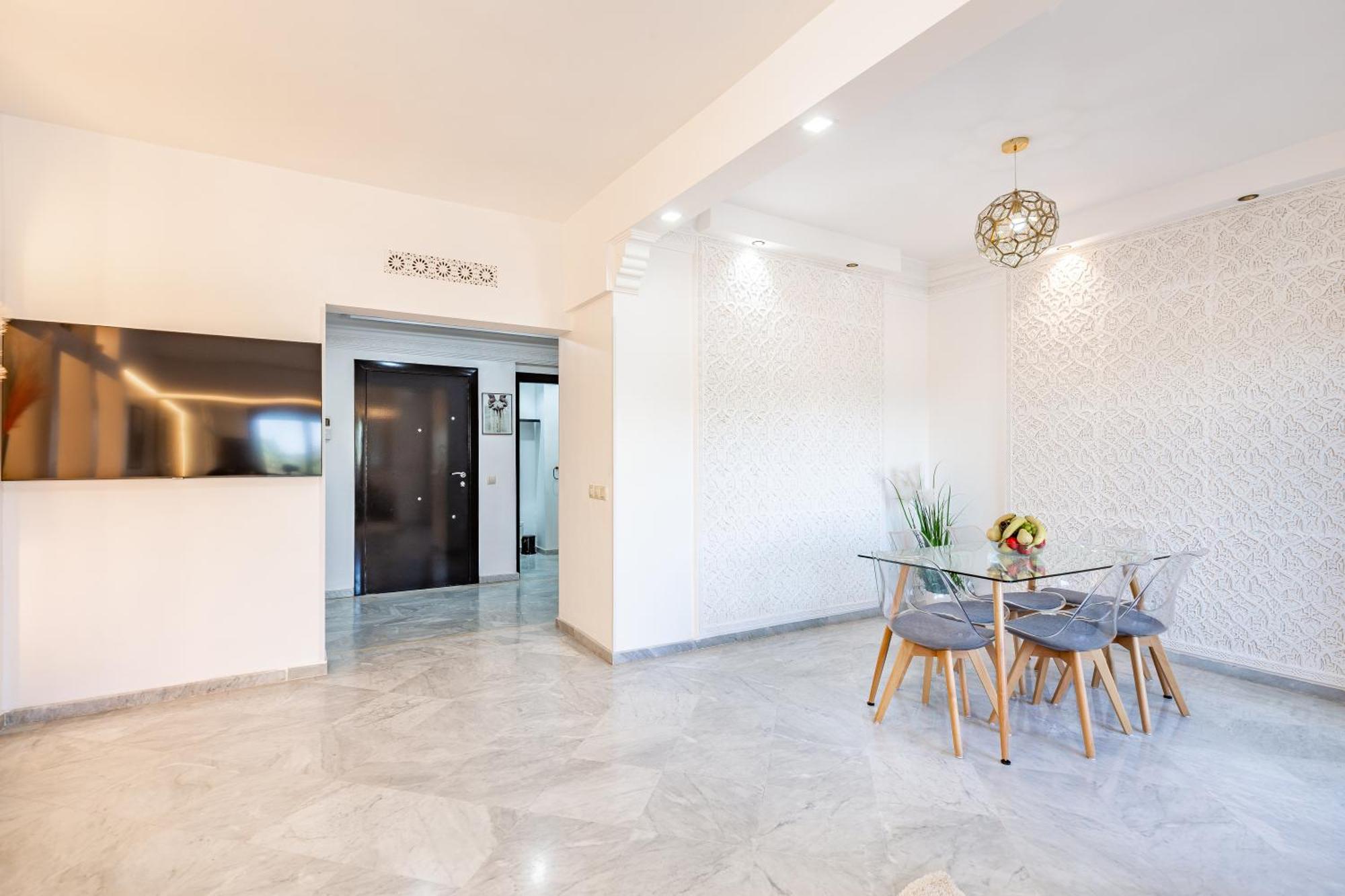 Luxurious Facing Pestana Cr7 On M Avenue - Premium In Marrakech Apartamento