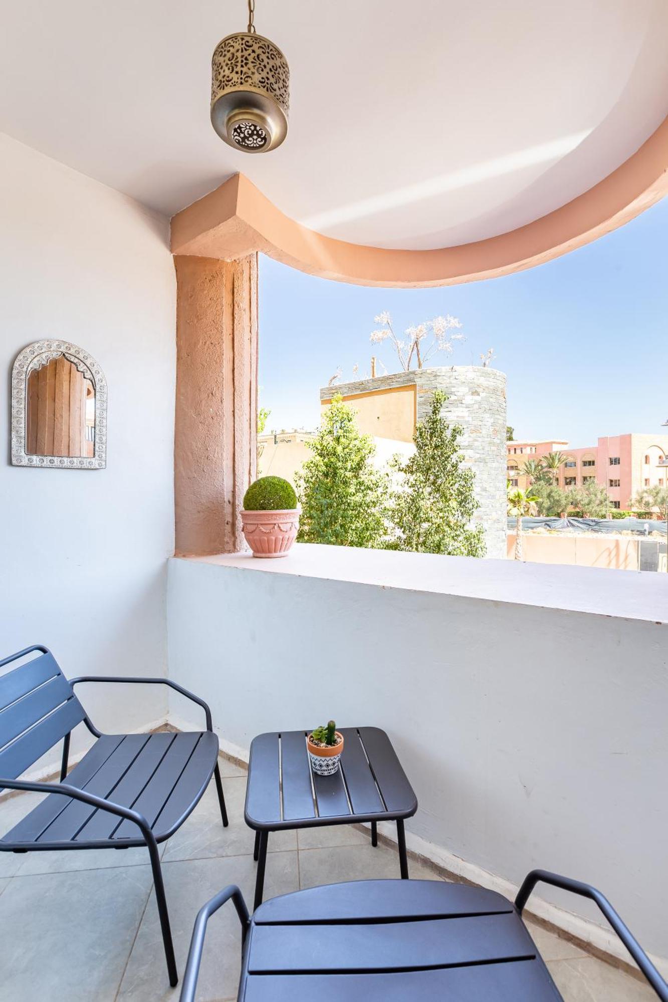 Apartment Luxurious Facing Pestana Cr7 On M Avenue - Premium In Marrakech