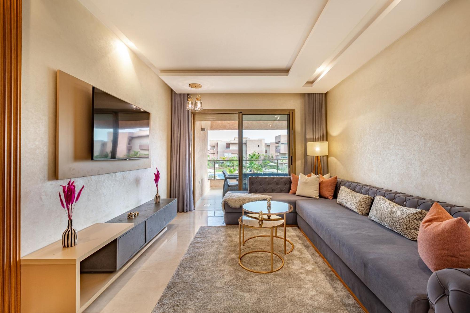 Appartement New! De Luxe Avec Piscine & Parking Marrakesh