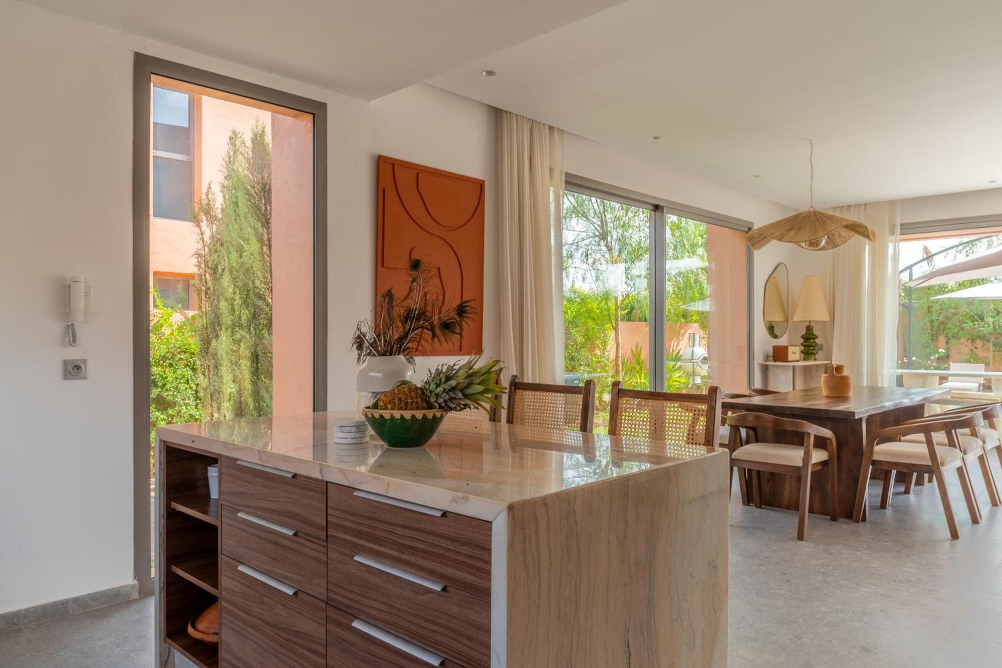 Luxury With Heated Pool & Atlas View Marrakesh