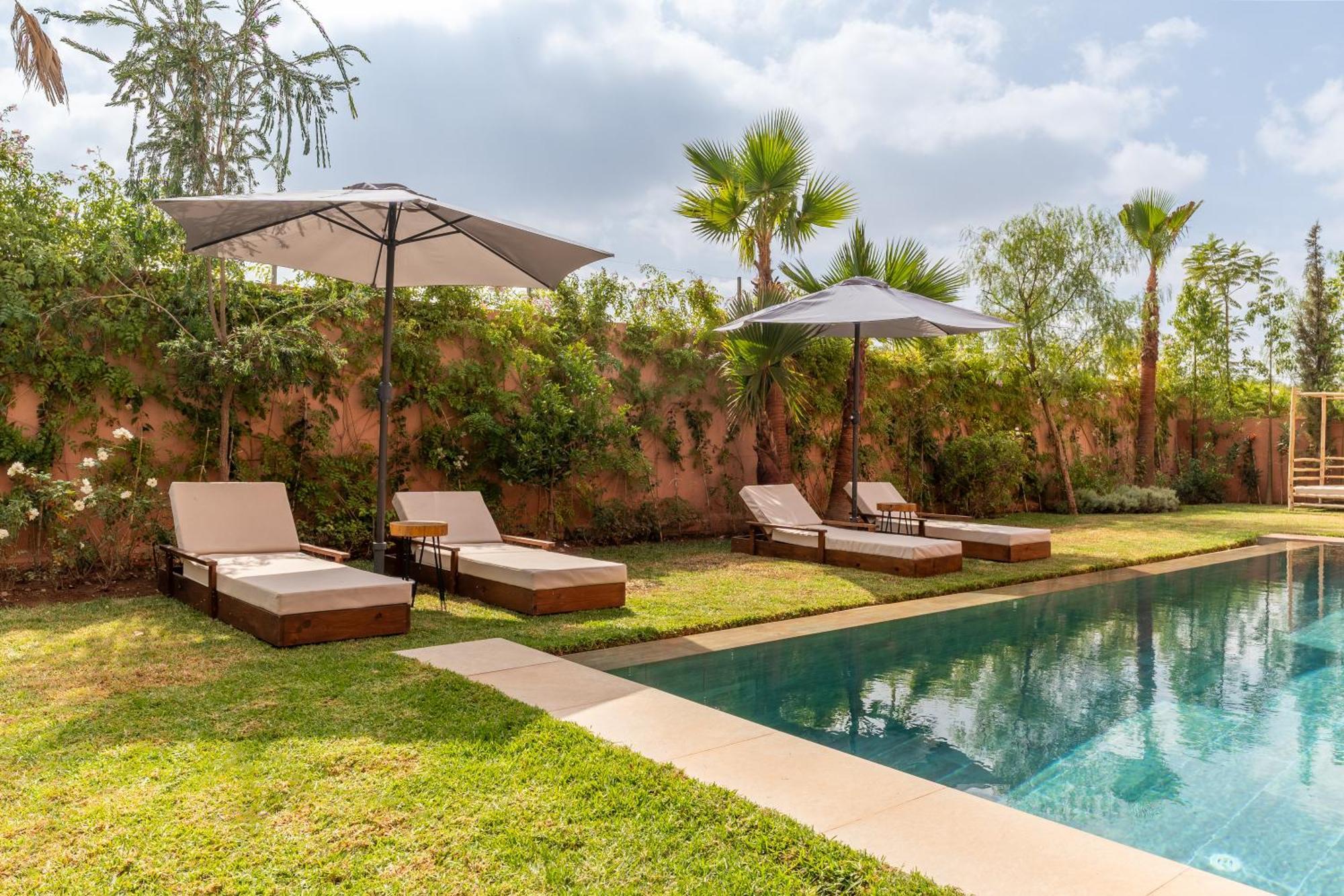 Luxury With Heated Pool & Atlas View Marrakesh