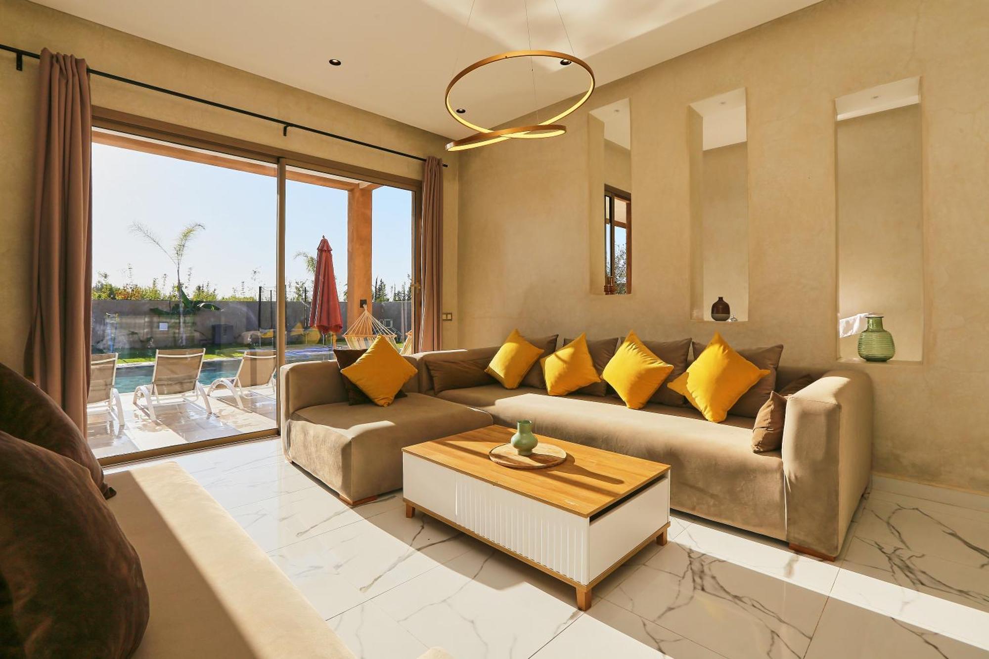 Iris ,moderne & Elegant Avec Piscine &jardin Marrakesh