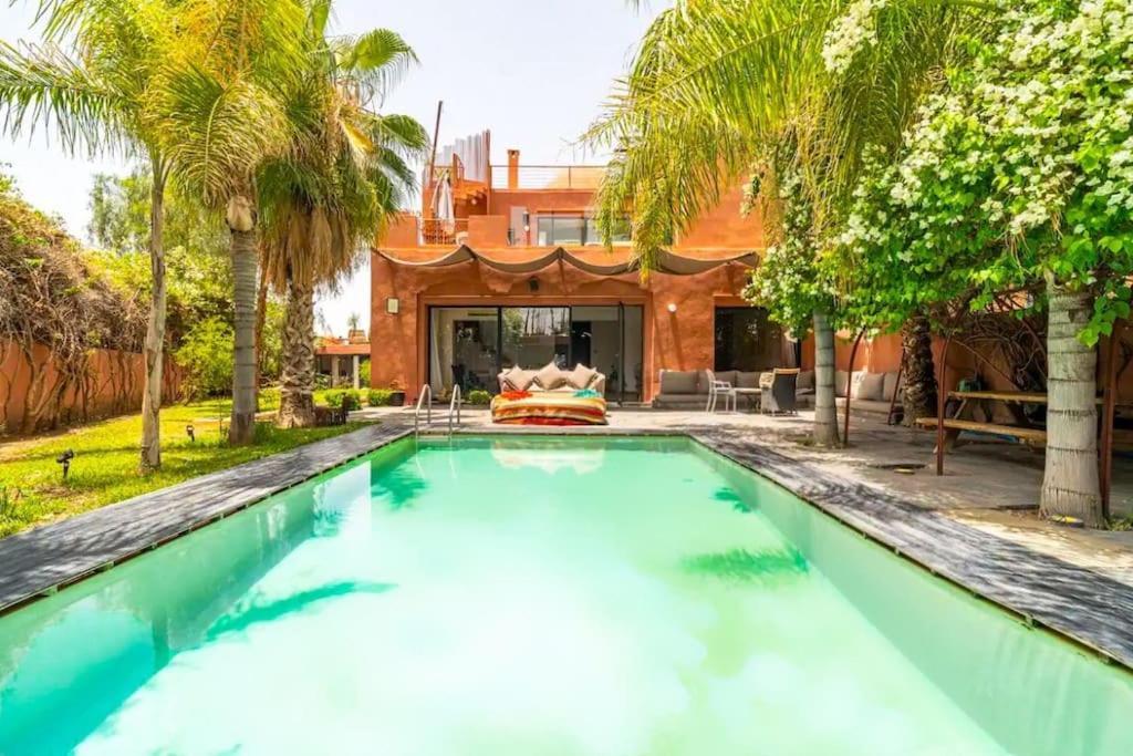 De Luxe Au Coeur De La Palmeraie Avec Piscine Villa Marrakesch