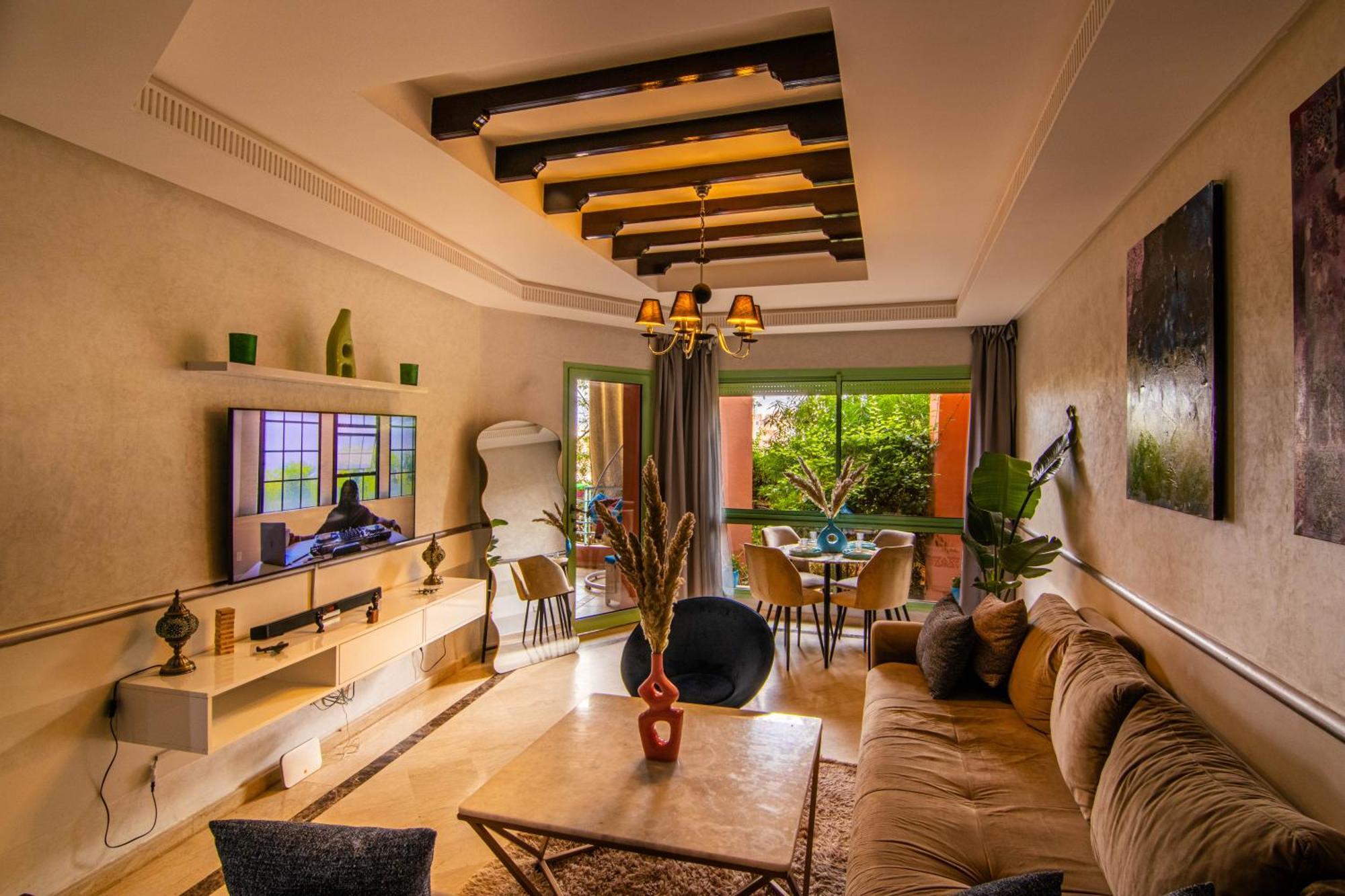 Marrakech Garden Tropical Escape Appartement *