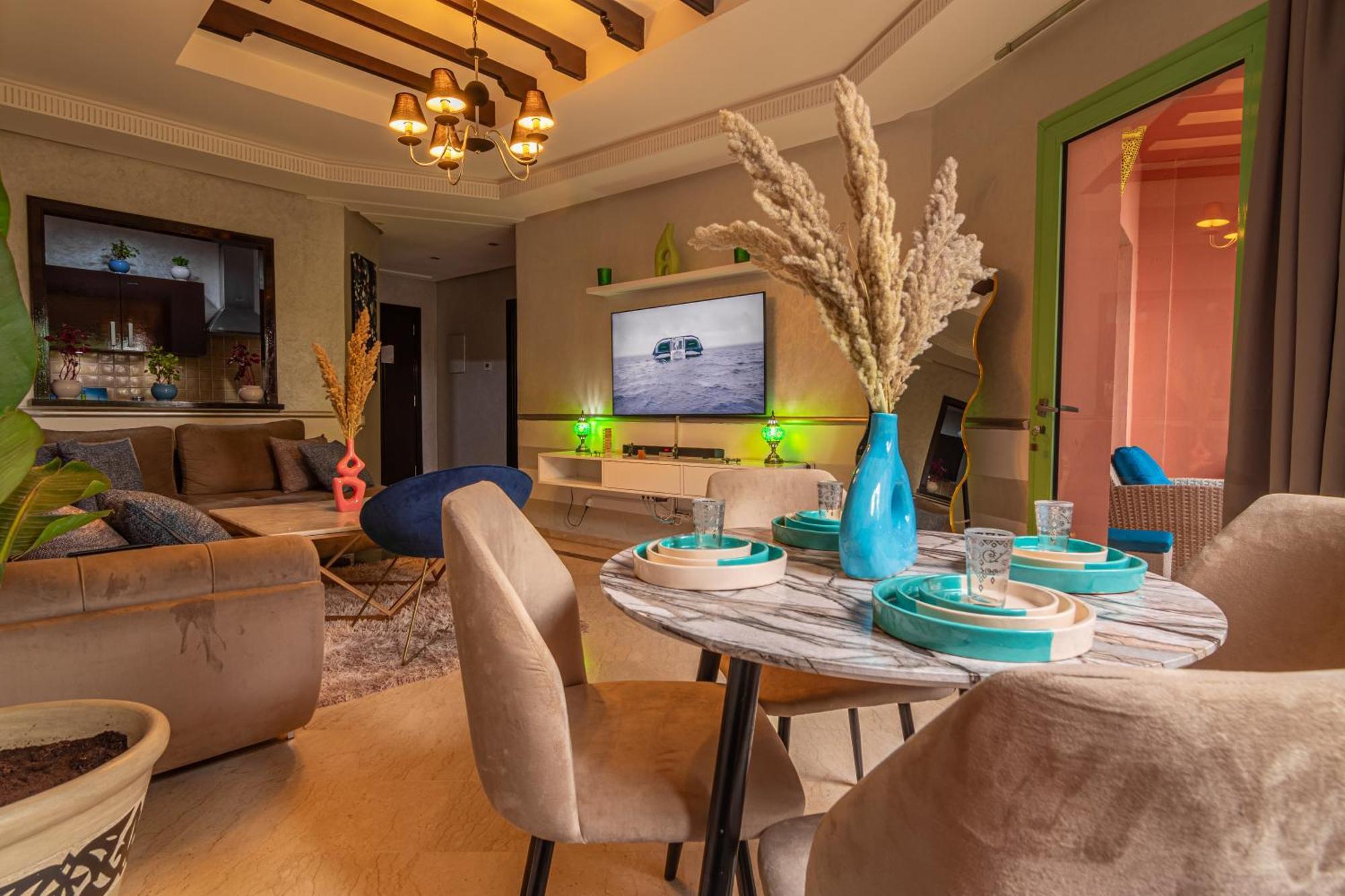 Marrakech Garden Tropical Escape Appartement