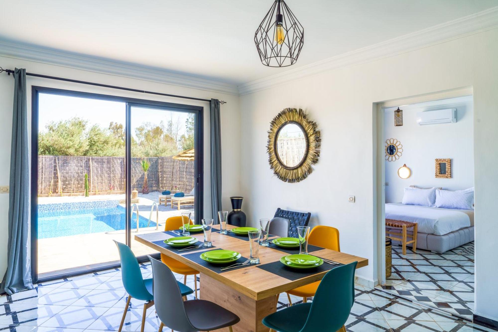 Modern Loft 10 Min To Center - Private Pool Villa Marrakesh