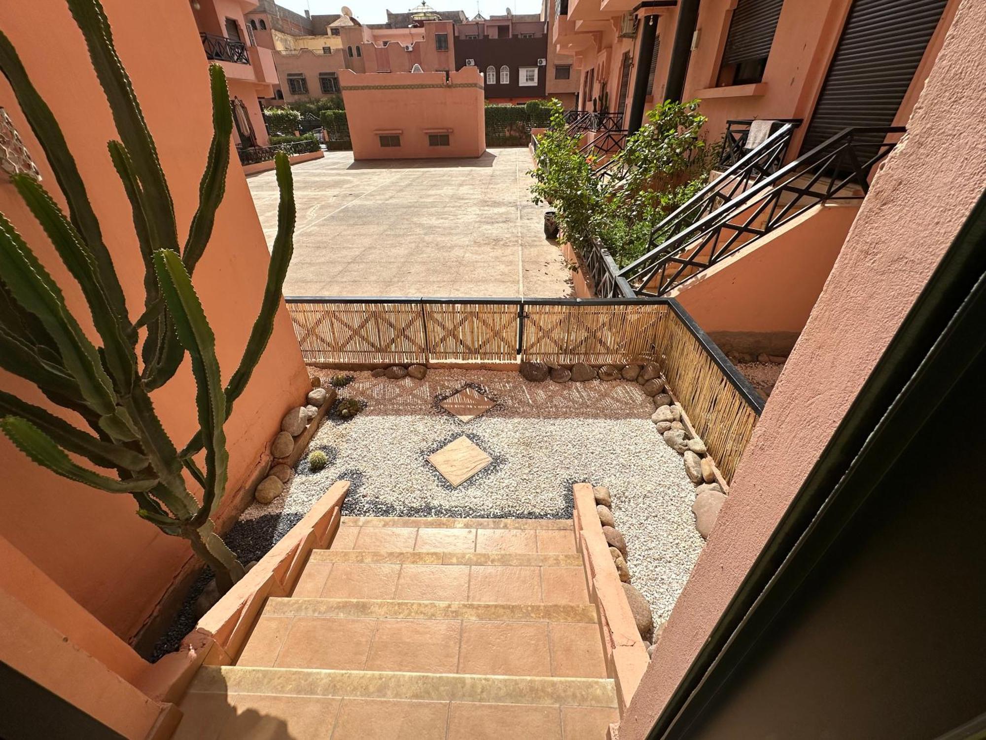 Apartment Oasis De Detente Avec Terrasse Et Vue Sur Piscine Marrakesh