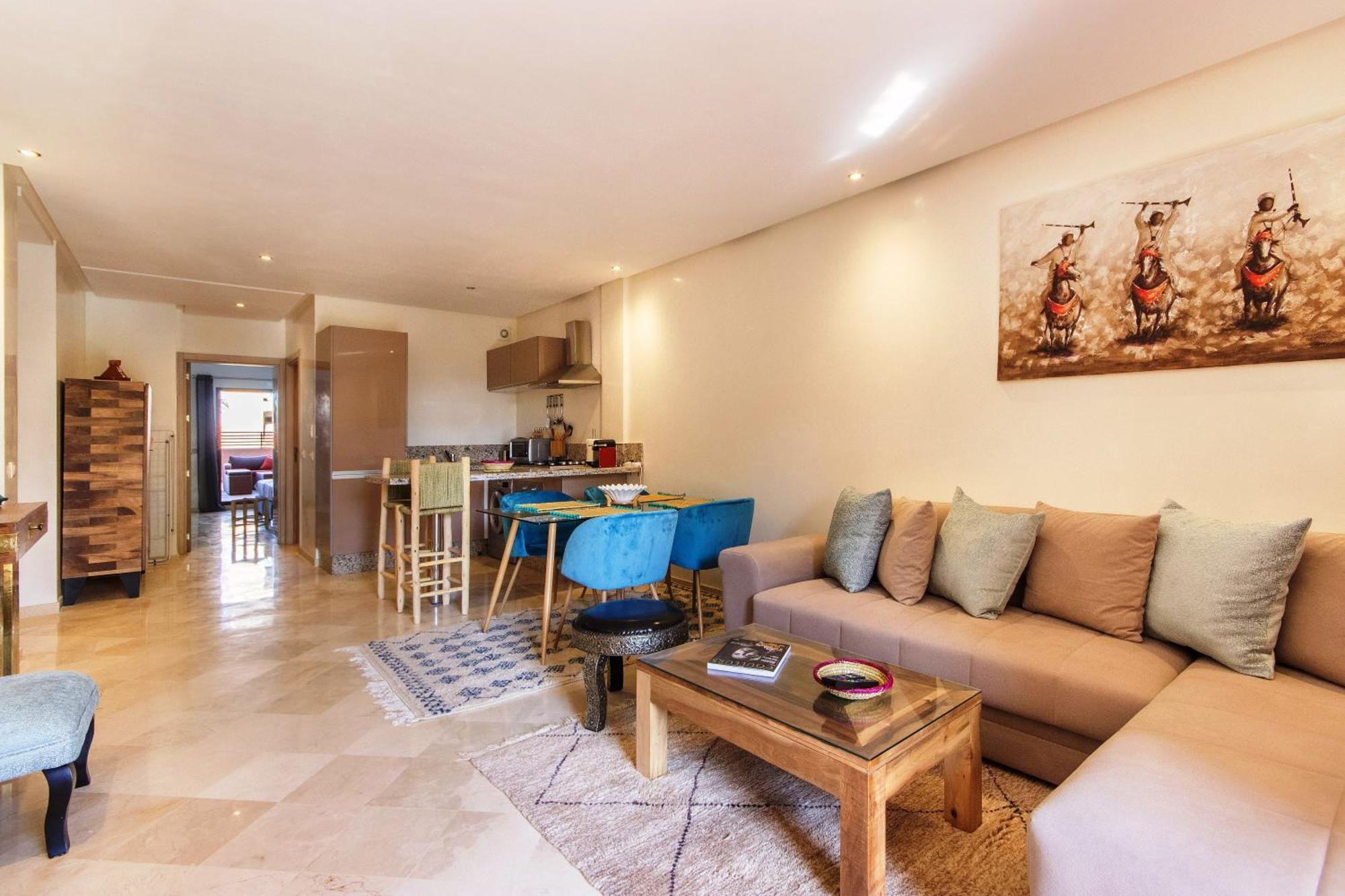 Sumptuous Heart Of Hivernage - Pool Appartement