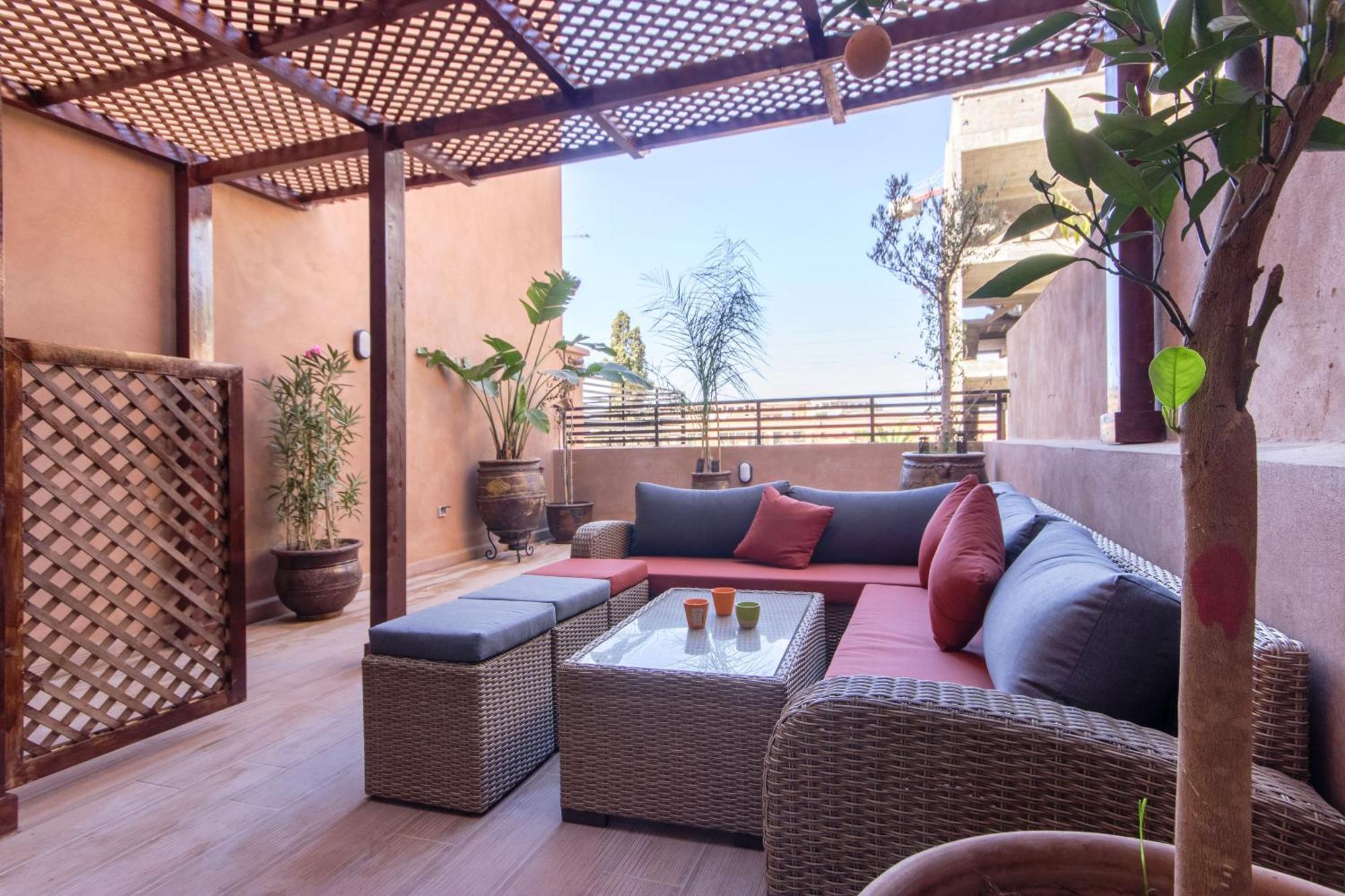 Appartement Sumptuous Heart Of Hivernage - Pool Marrakesh