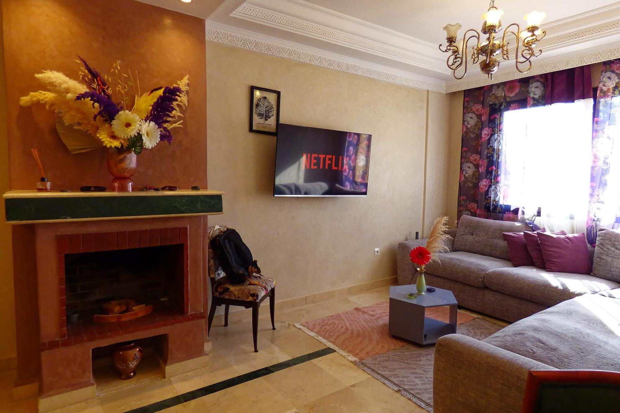 Appartement Cozy & Chic Standing Piscine Marrakesh