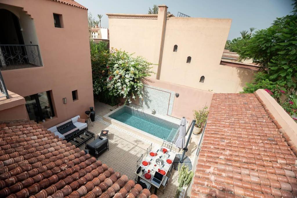 Charmante Avec Piscine Privee A 10 Min Du Centre De Marrakech *
