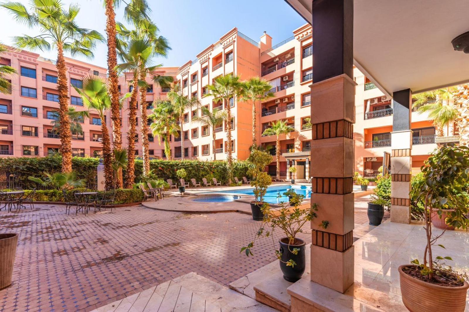 Apartamento Localisation, Neuf, Piscine Et Vue Balcon Marrakesh