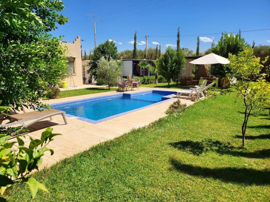 Villa Privee 1 Marrakech Piscine Chauffee En Option Sans Vis-a-vis Pour Famille Et Couple Marie Uniquement *