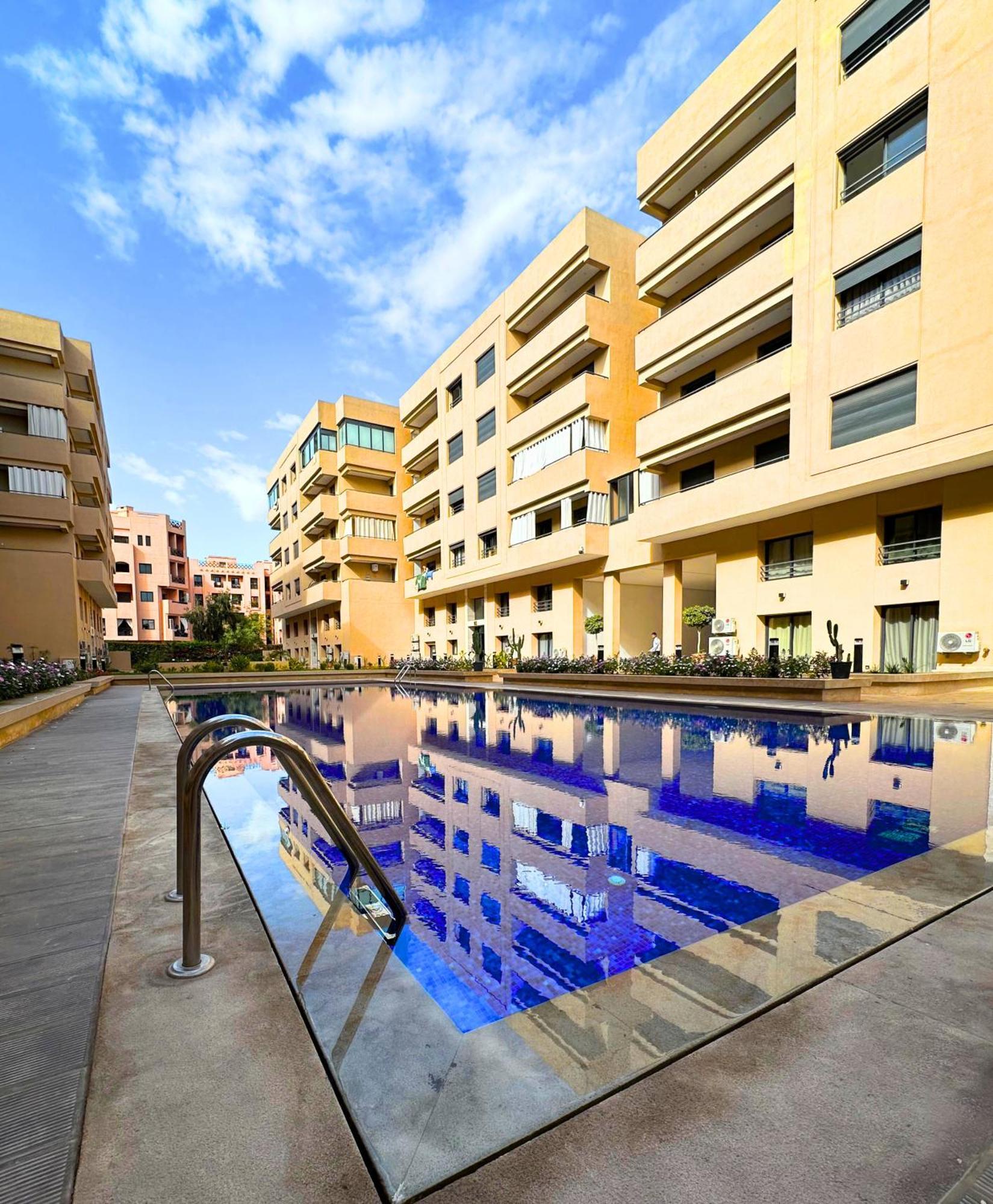 La Palmeraie Luxueux Avec Piscine Et Parking Apartamento Marrakesh