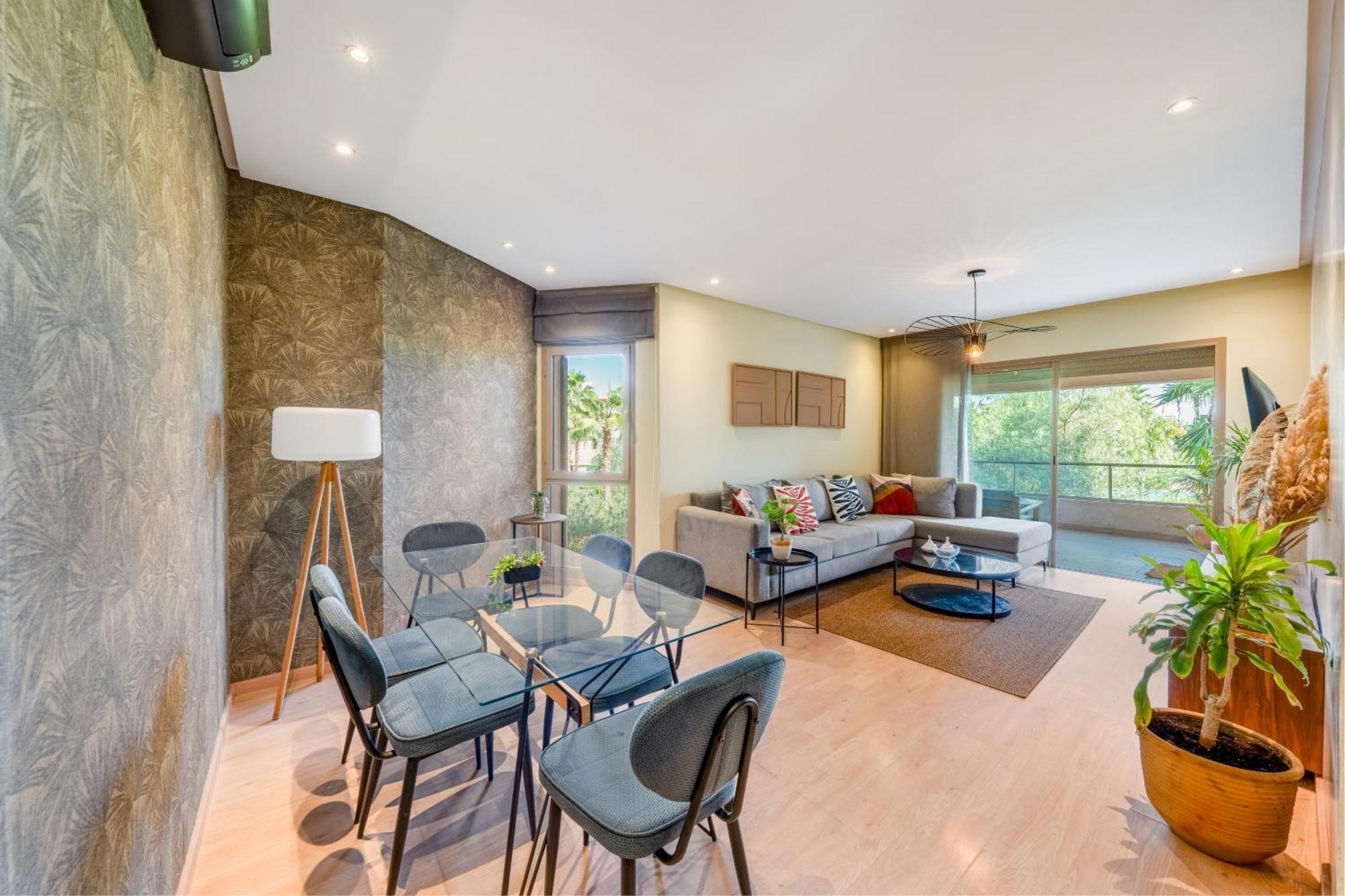Stylish With 3bedrooms In Prestigia Appartement Marrakesh
