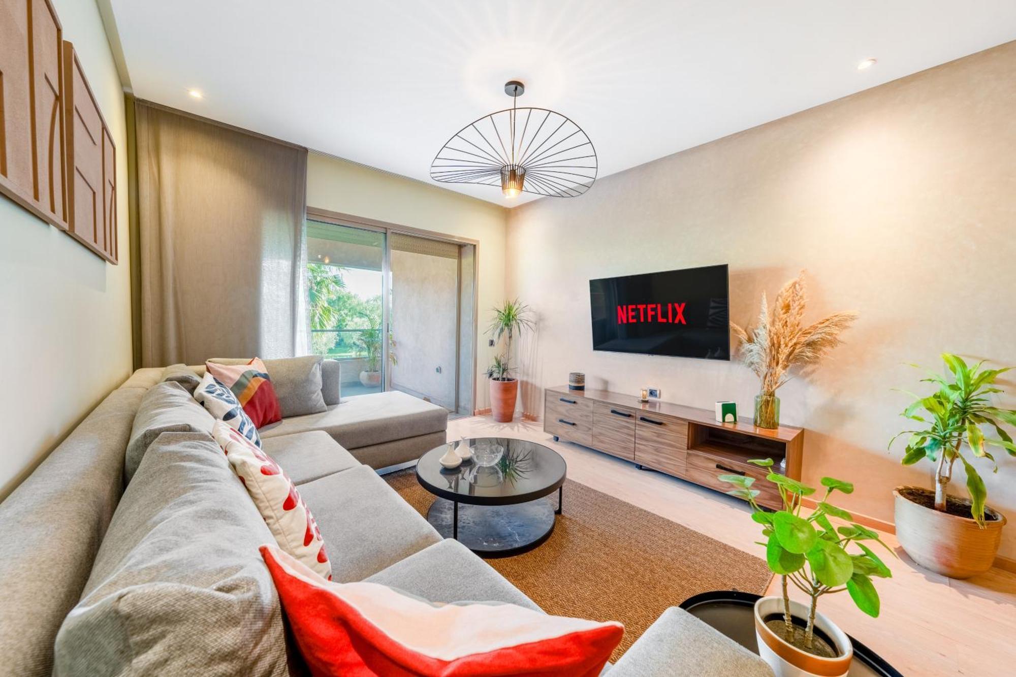 Stylish With 3bedrooms In Prestigia Appartement Marrakesh