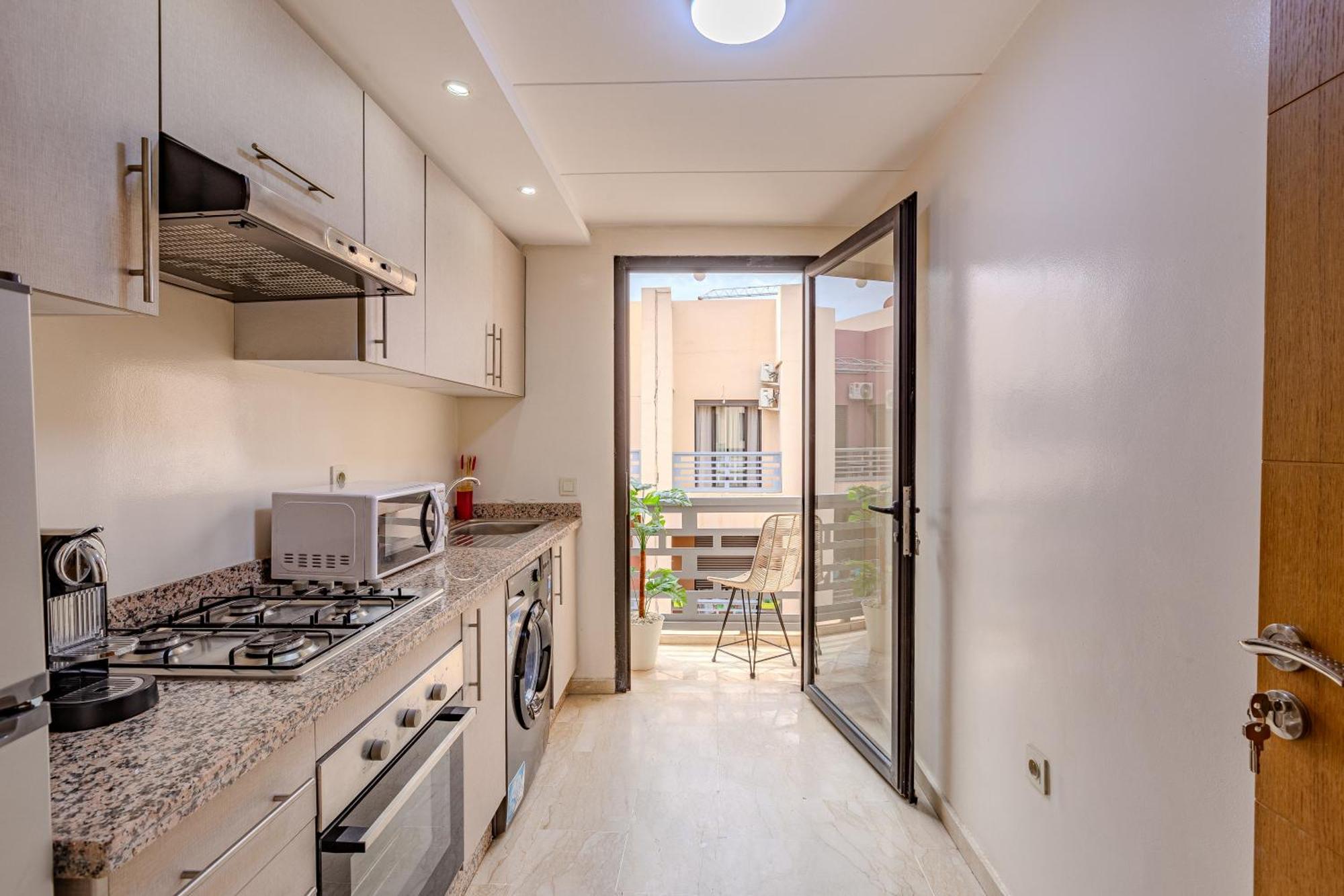Appartement Gueliz Harmony - Salon Et Marrakech Marrakesh