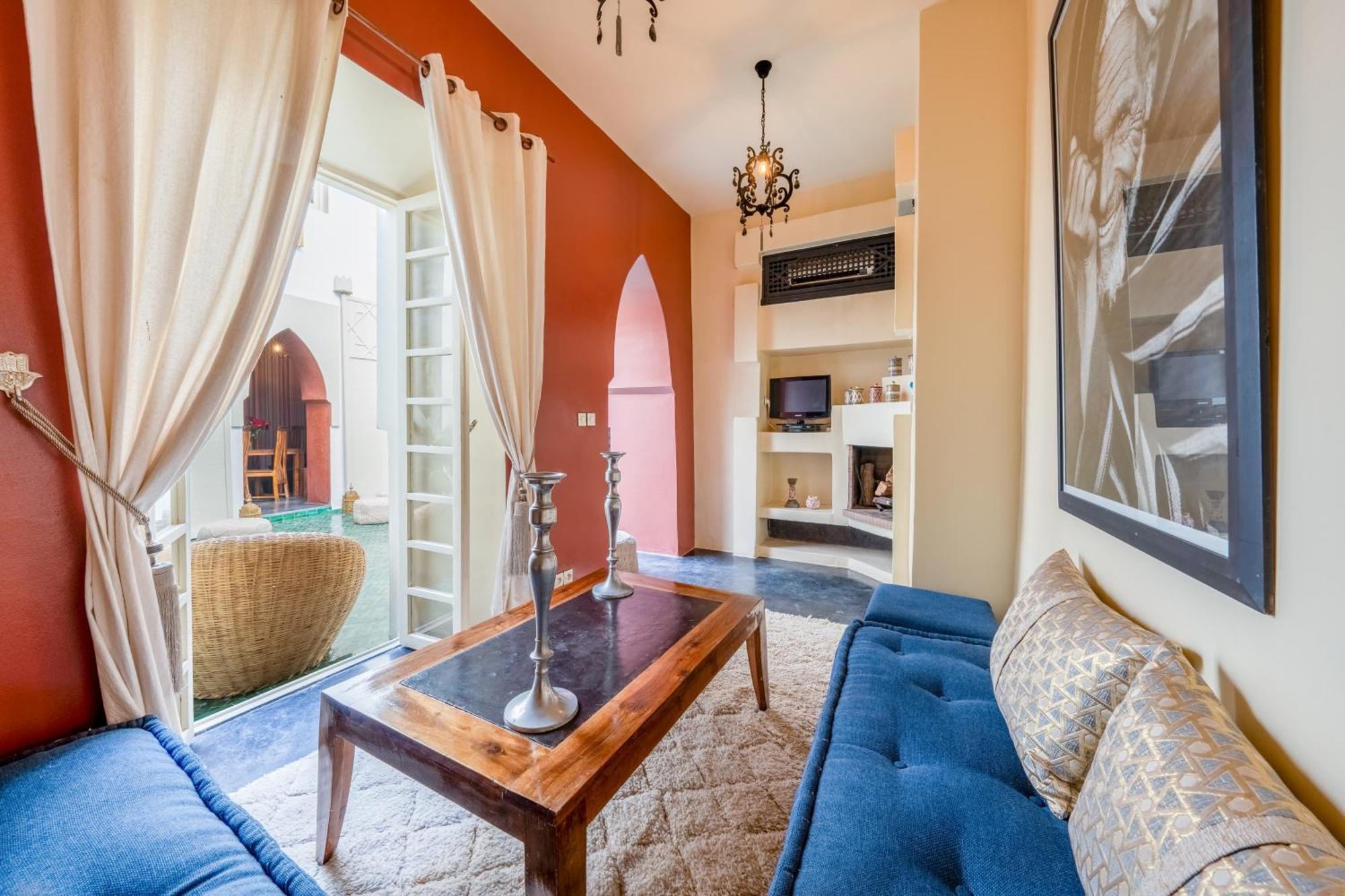 Sabbar Private 4-bedroom With Heated Pool, Free Wifi & Breakfast Riad Marrakesh