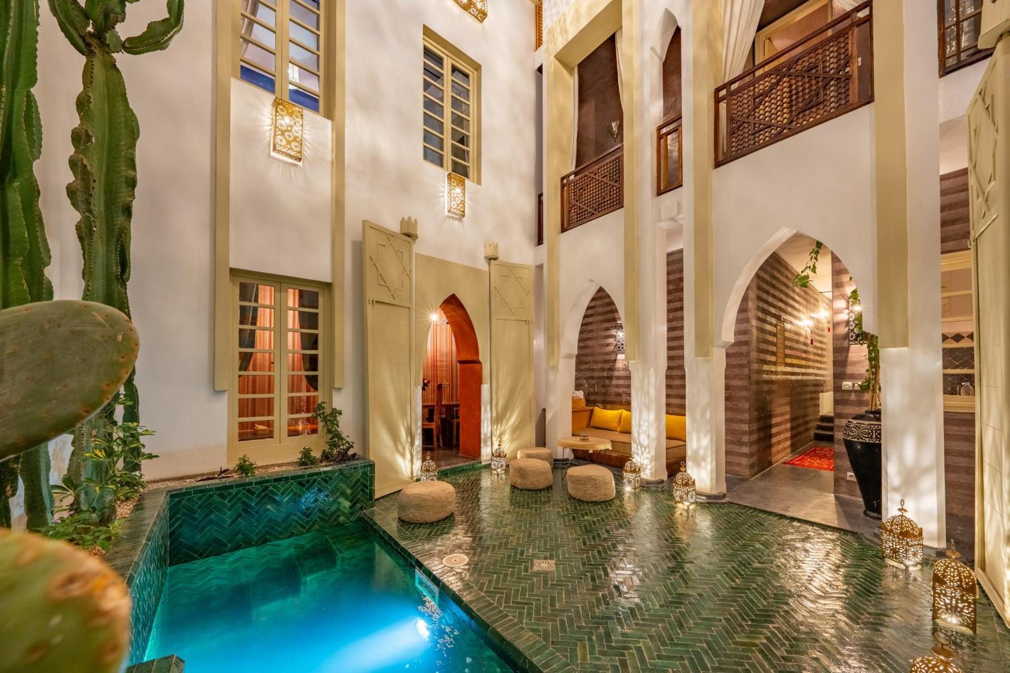 Sabbar Private 4-bedroom With Heated Pool, Free Wifi & Breakfast * Marrakesh
