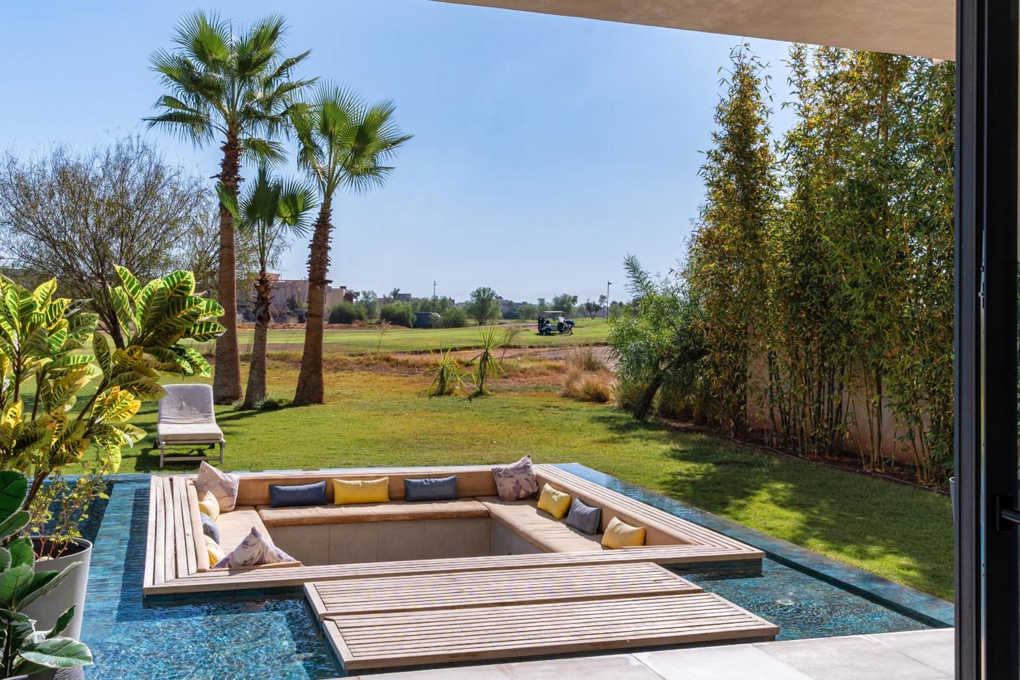 Villa Luxury Front Golf-pool Marrakesh