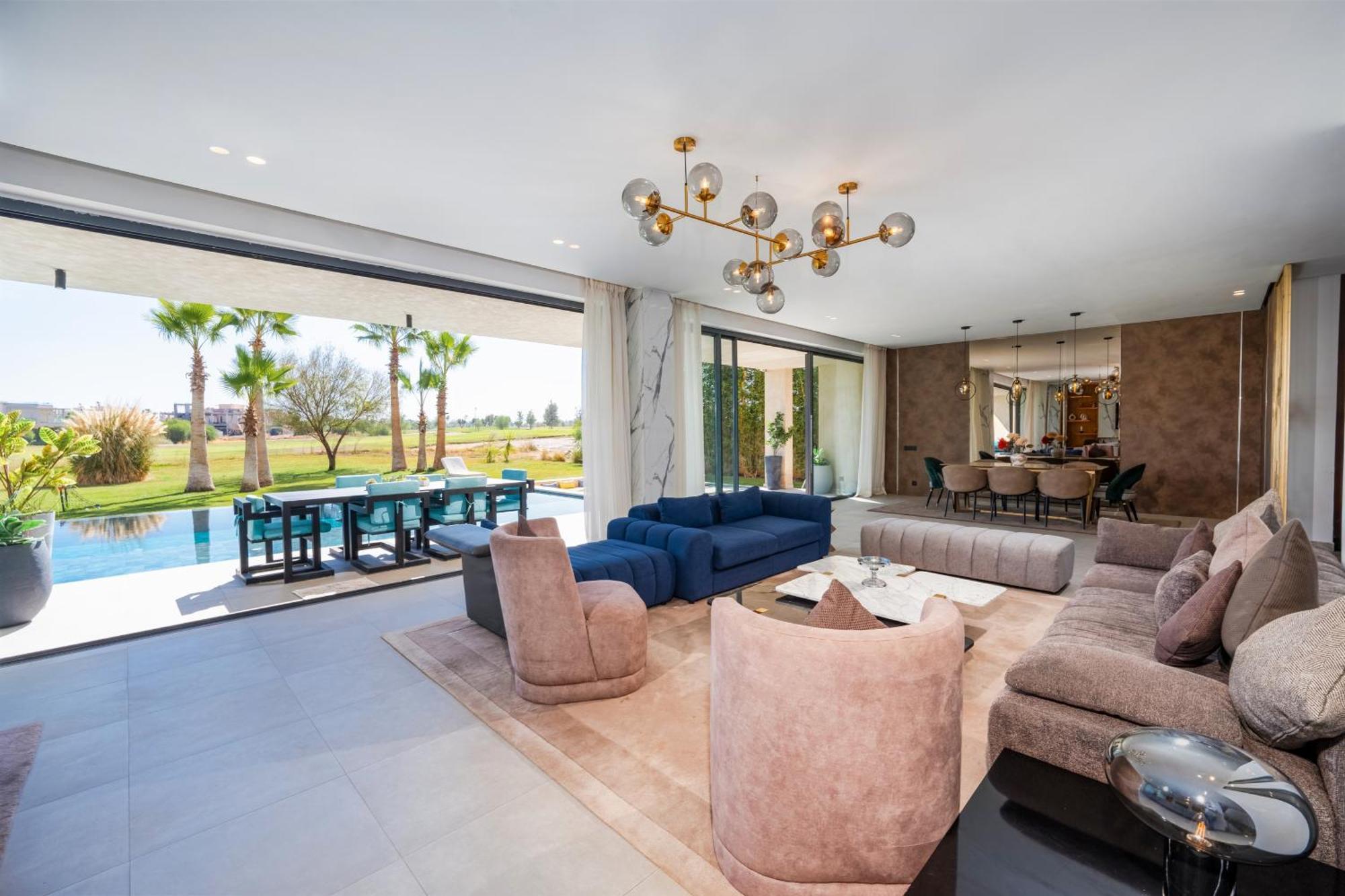 Villa Luxury Front Golf-pool *