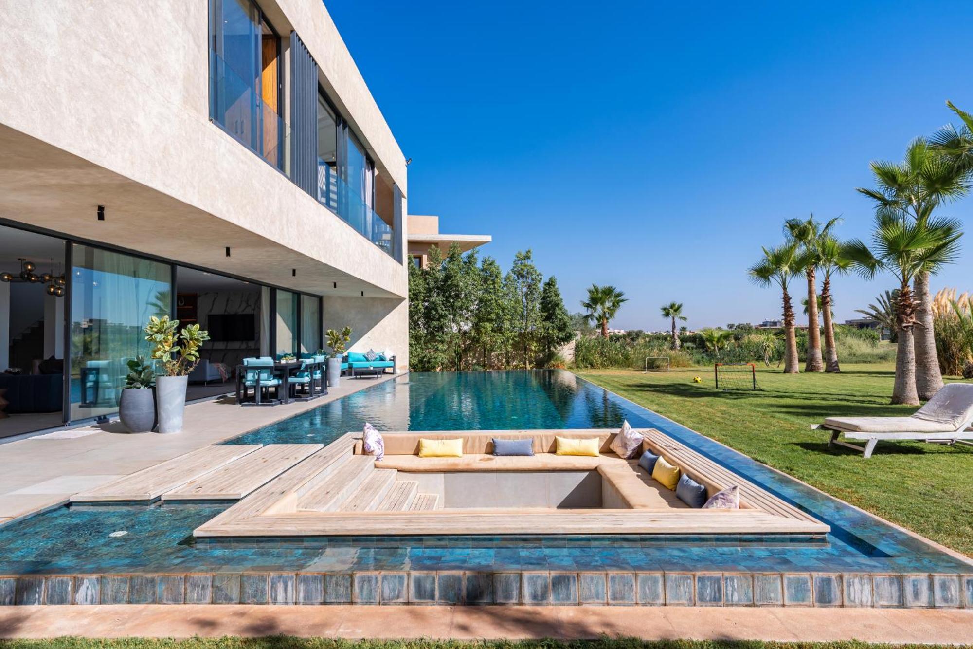 Villa Luxury Front Golf-pool Marrakesh