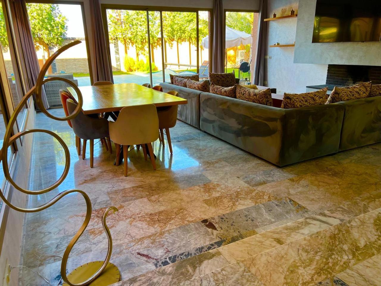 Avec Piscine Et Jardin Villa Marrakesh