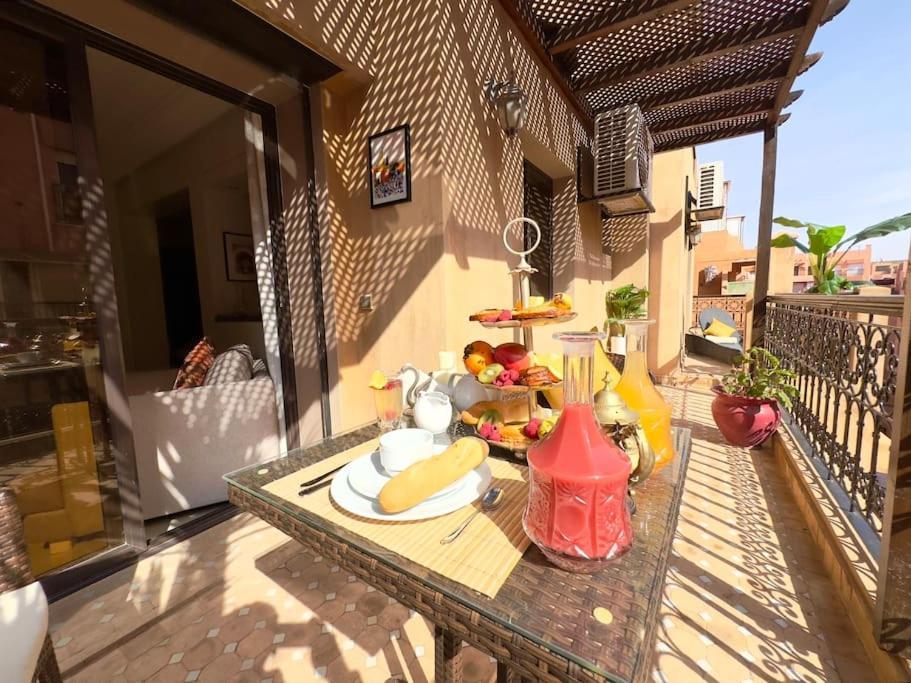 Piscine Gueliz Center Yoga Appartement Marrakesh